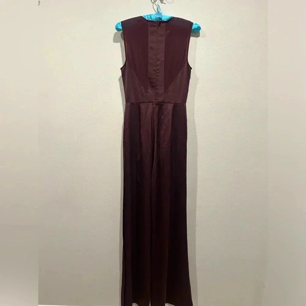 NWT AQ/AQ Valentina Jumpsuit in Plum / Size 4 / - Picture 4 of 6